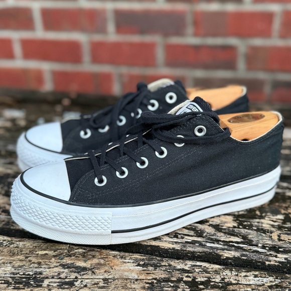 Converse Chuck Taylor All Star Lift Women’s Sz 9.5 Black Sneaker  560250C     T9 - Picture 6 of 13